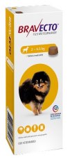 Bravecto®  Amarillo Masticable 112,5 mg Antiparasitario para Perros de 2 a 4,5 kg